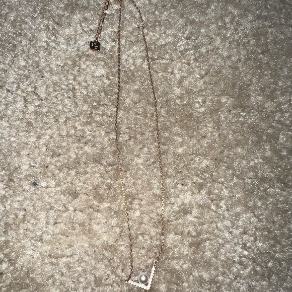 Swarovski rose gold pearl necklace - Picture 1 of 3